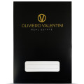 cartellina personalizzata room directory nera